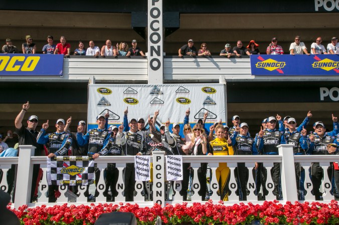 NASCAR 2013:   Sprint Cup Series PARTY IN THE POCONOS 400 JUN 09